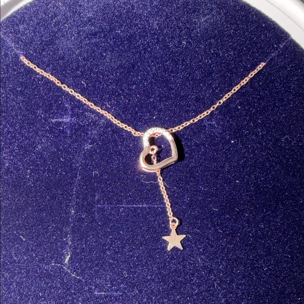 Elegant Heart Pendant Necklace